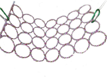 Bird Rat Climbing Rope Net Bird Swing, Parrot Cage Toys,Small Animal Activity Toy for Gerbil,Swing Hanging Play with Mirror for Macaw African Greys Parakeet Cockatoo Lovebirds (Bird Perch)