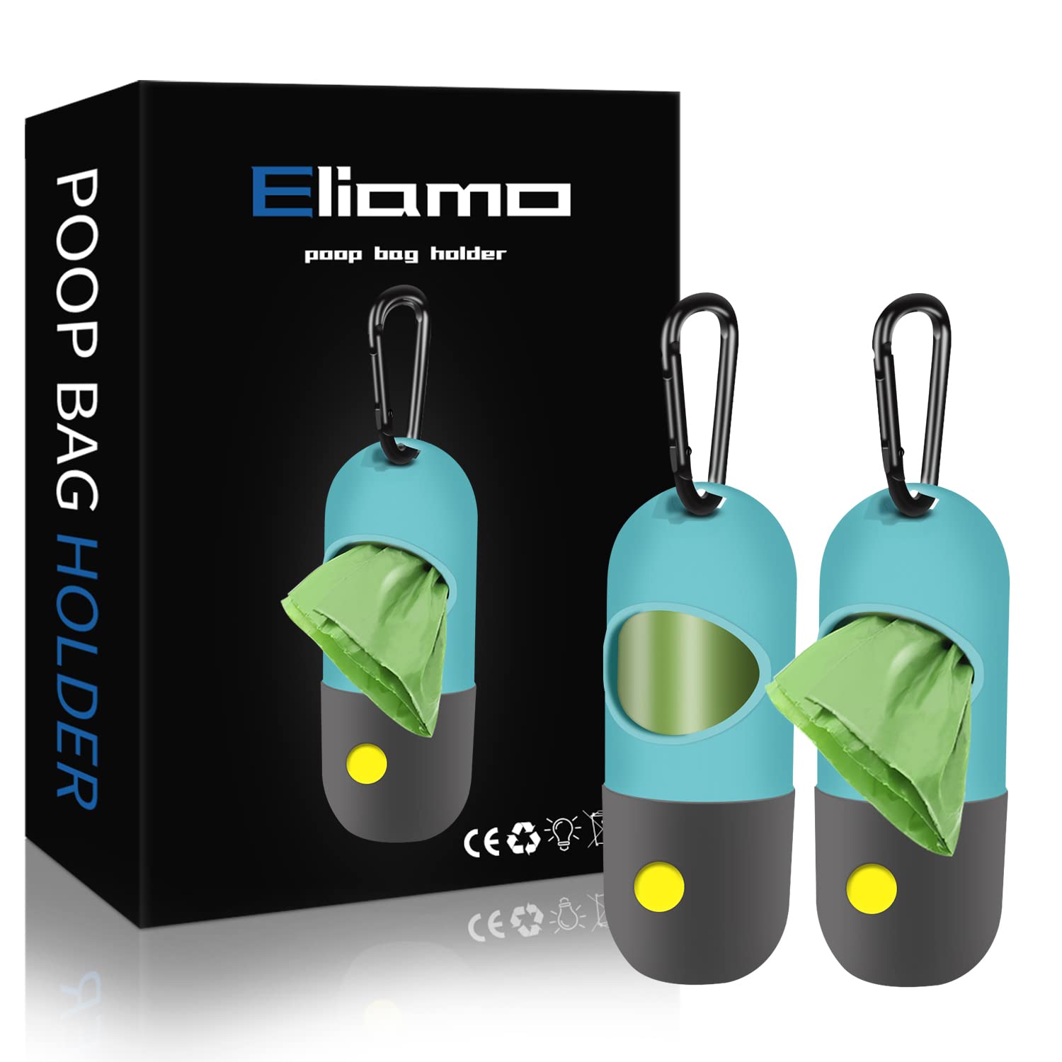 2 Pack Dog Poop Bag Dispenser with Built. Chosen for real quality, fits naturally into modern pet