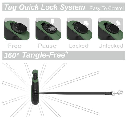 TUG Original Retractable Dog Leash. Chosen for real quality, fits naturally into modern pet homes.