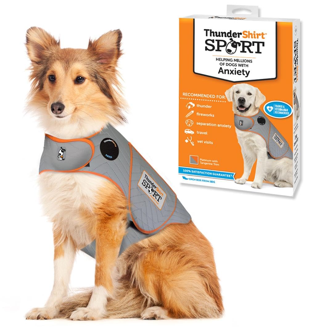ThunderShirt for Dogs Calming Anxiety Vest. Chosen for real quality, fits naturally into modern pet