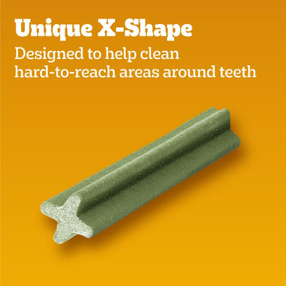 Pedigree Dentastix Large Breed Dental Dog Treats. Chosen for real quality, fits naturally into