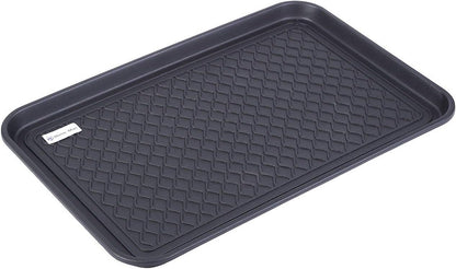 Multi-Purpose Boot Mat, Shoe Mat, Pet Bowl Tray, Waterproof for Indoor and Outdoor Floor Protection, 24" x 15"/2 Pack