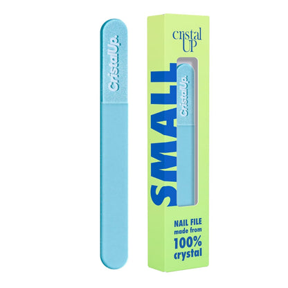 Crystal Nail File 3 in, Glass File Ideal for Purse, Durable, Safe and Gentle on Nails, Perfect for Travel Home, Office and On the Go, Portable Design