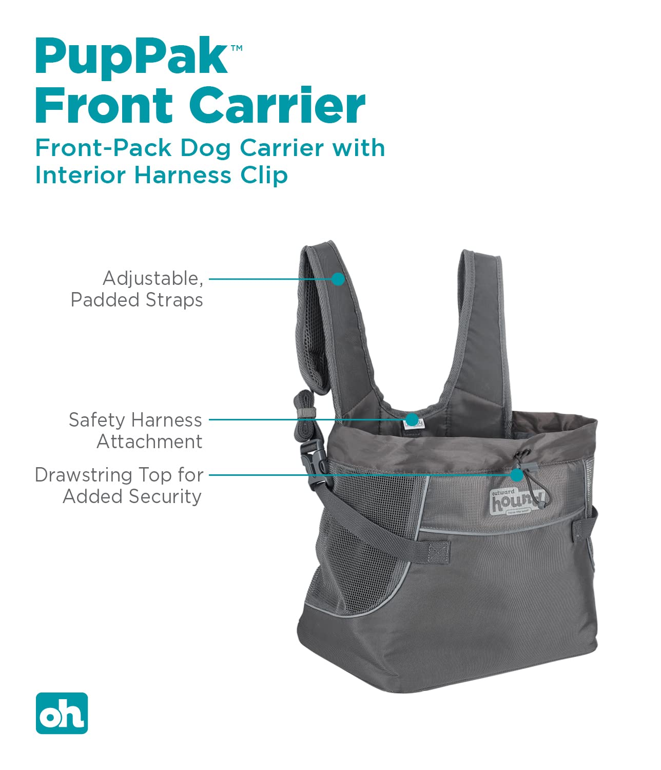 Outward Hound PupPak Dog Front Carrier. Chosen for real quality, fits naturally into modern pet
