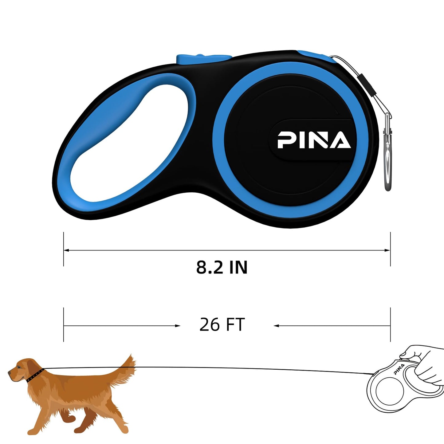 PINA Retractable Dog Leash. Chosen for real quality, fits naturally into modern pet homes.