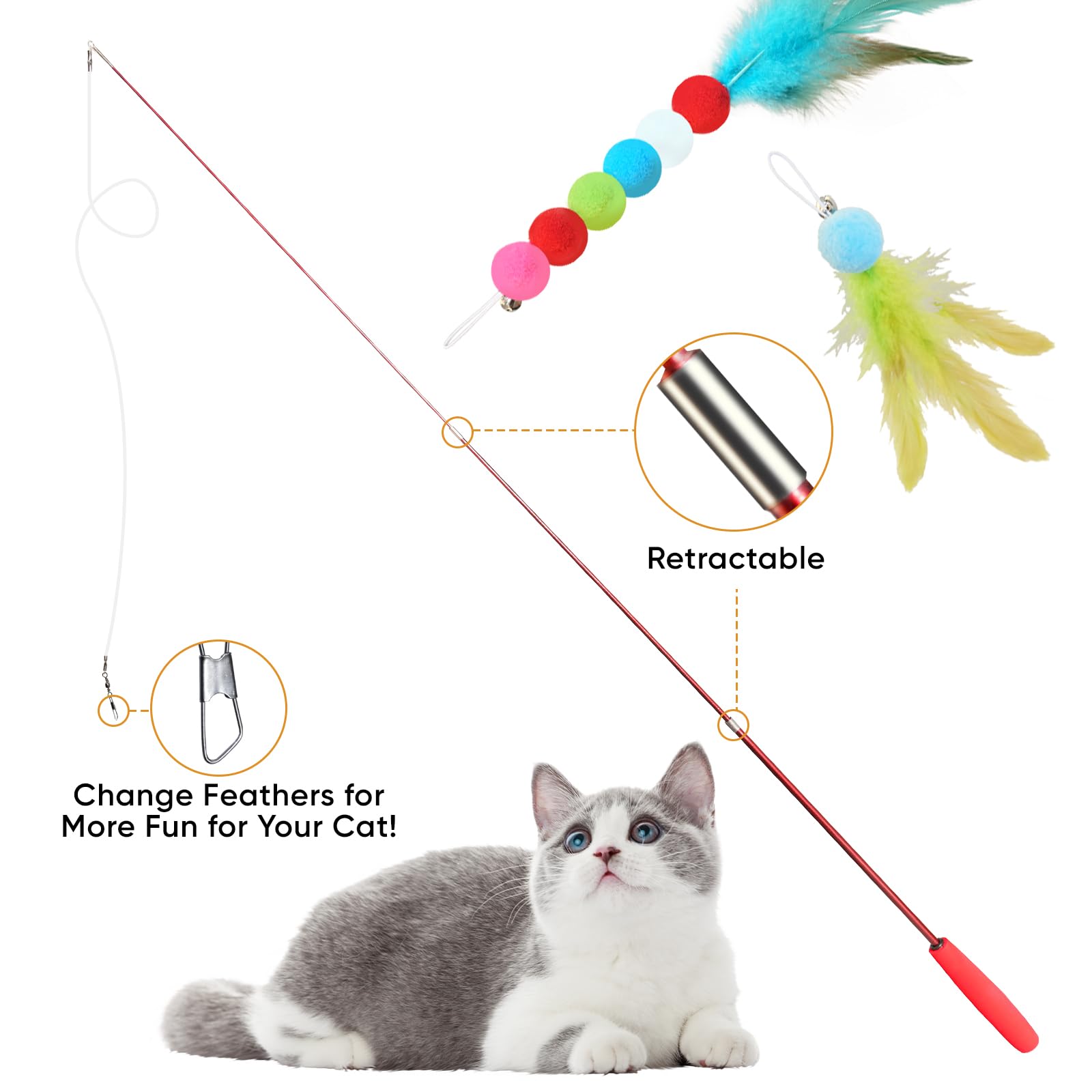 YULOYI Cat Toys for Indoor Cats. Chosen for real quality, fits naturally into modern pet homes.