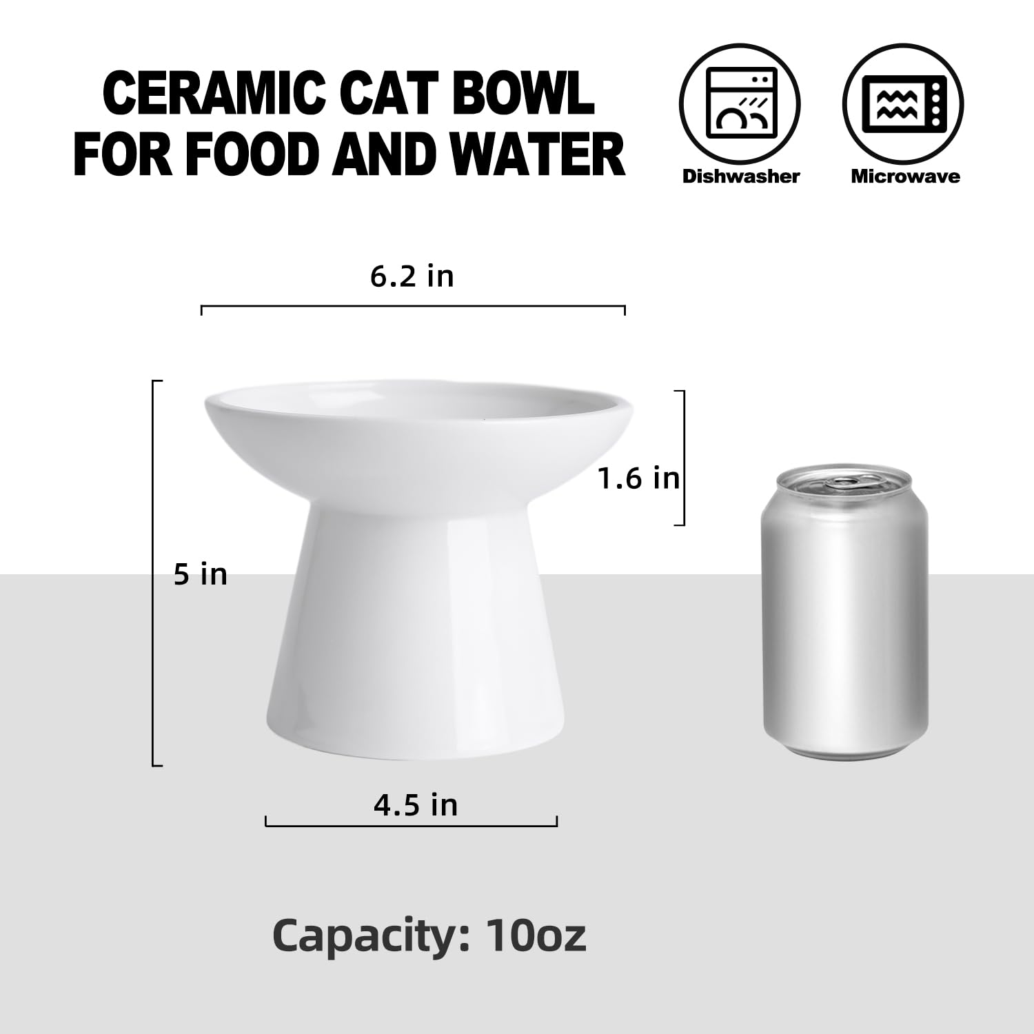 KITCHENLESTAR Ceramic Elevated Cat Bowls. Chosen for real quality, fits naturally into modern pet