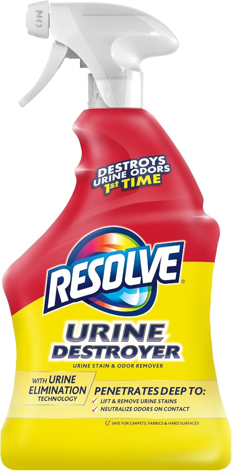 Resolve Urine Destroyer Spray. Chosen for real quality, fits naturally into modern pet homes.