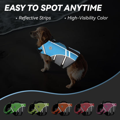 VIVAGLORY Dog Life Vest Sports Style Dog Swim Vest. Chosen for real quality, fits naturally into