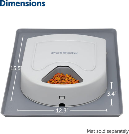 PetSafe Automatic Dog Feeder, 5 Meals, 40 oz Capacity, Plastic, for Dry Food, Multiple Pets