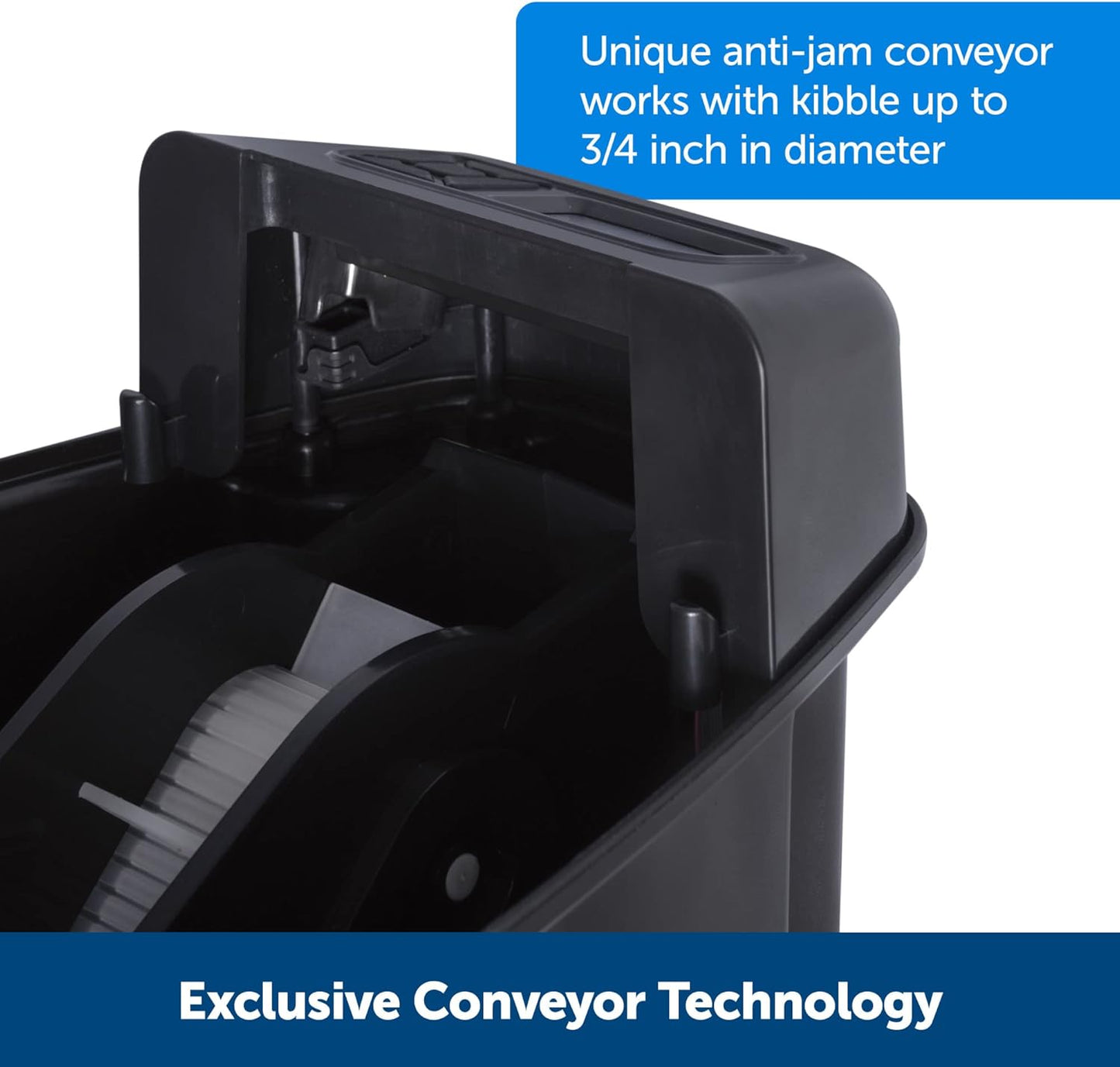 PetSafe Automatic Cat Feeder - Healthy Pet Simply Feed - Automatic Pet Feeder for Cats & Dogs - Timed Pet Feeder with Programmable Portion Control - Holds 24 Cups of Dry or Semi-Moist Dog or Cat Food