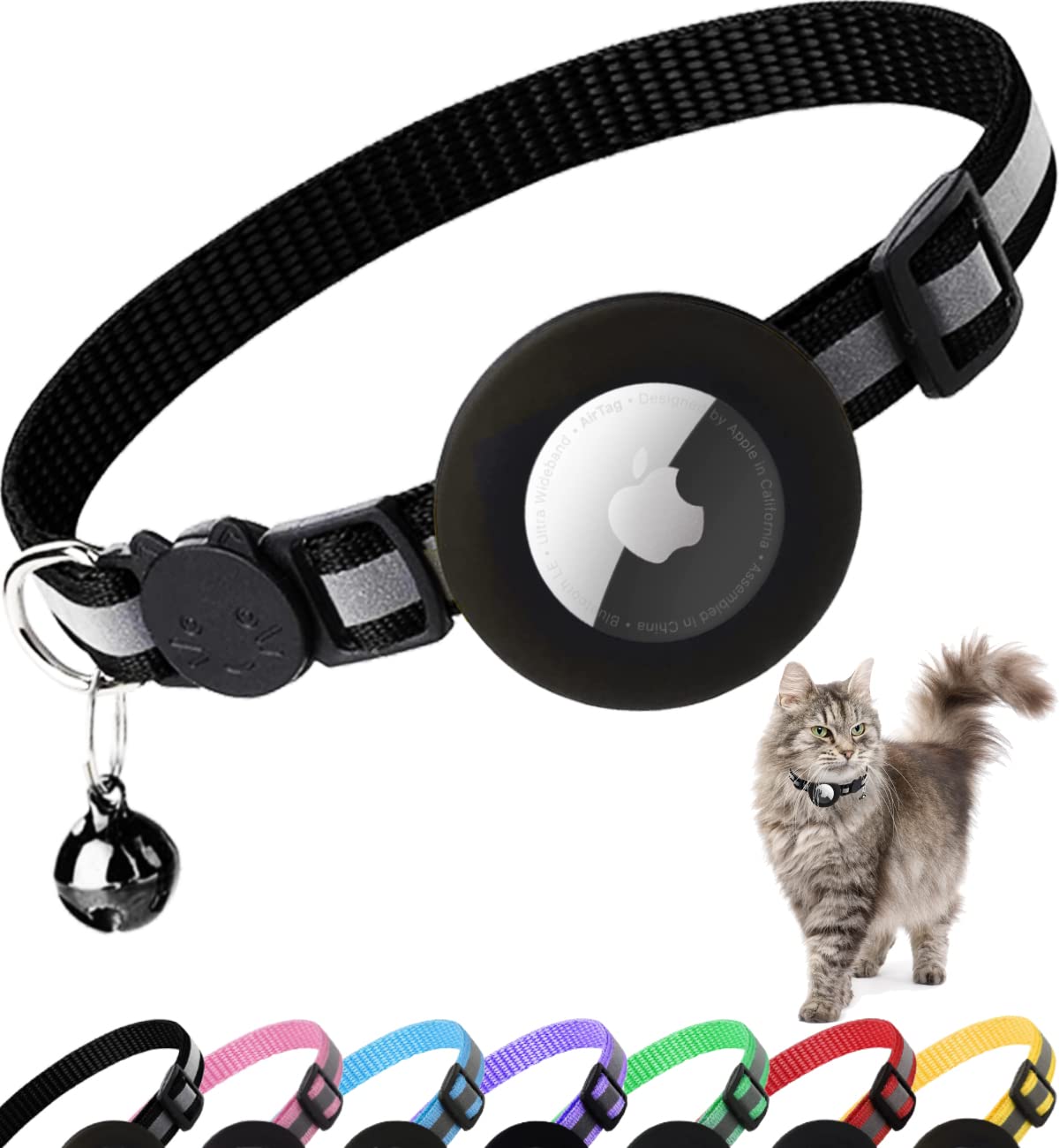 Dgerp Airtag Cat Collar Breakaway. Chosen for real quality, fits naturally into modern pet homes.