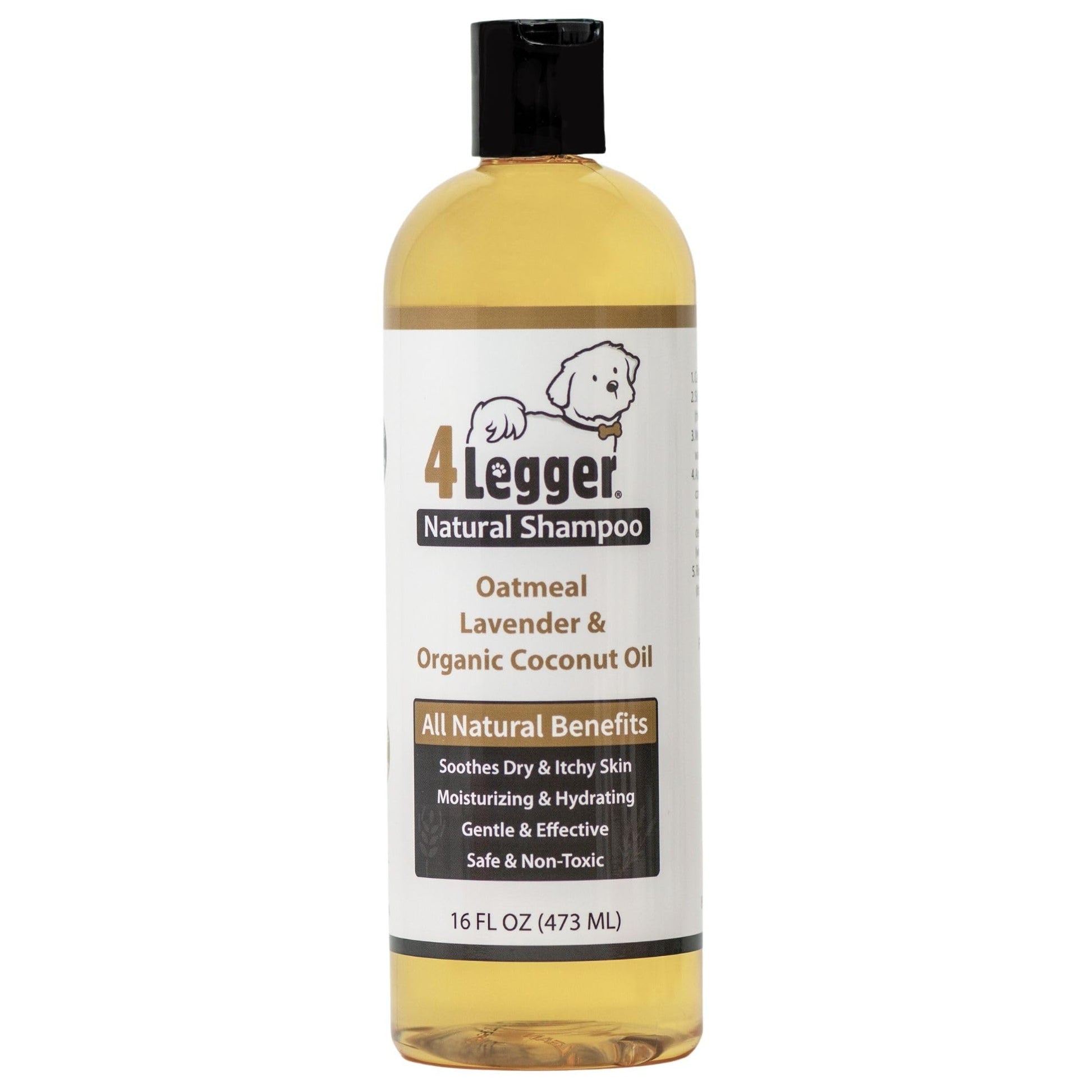 4Legger All Natural Organic Oatmeal Dog Shampoo for. Chosen for real quality, fits naturally into