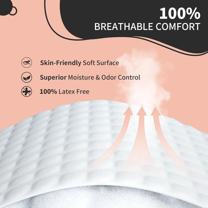 MKISS Bed Pads Disposable [100 Count] Adult Incontinence Underpads 30" x 36" Heavy Duty Absorbent Pee Pad, XL Chucks Leakproof, Extra Large Puppy Training Pad, Waterproof Baby Changing Pad