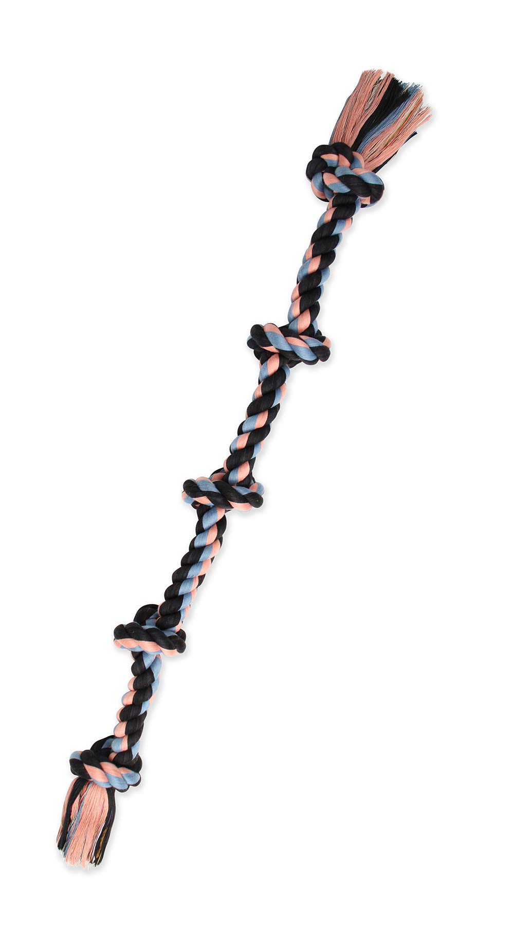 Mammoth Flossy Chews Multi Color 5 Knot Rope Tug. Chosen for real quality, fits naturally into