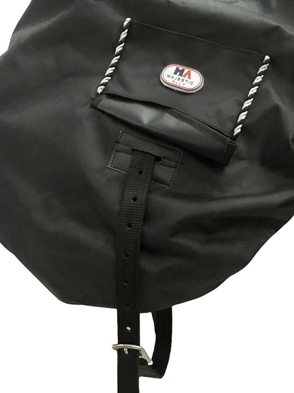 Majestic Ally Nylon Waterproof Fleece Lined Ride On English Saddle Cover-Multiple Color (Black)