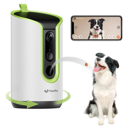 TKENPRO 5MP Ultra HD Pet Camera. Chosen for real quality, fits naturally into modern pet homes.