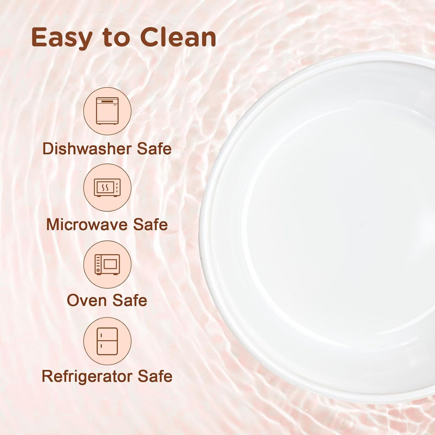 SPUNKYJUNKY Ceramic Dog Bowls Dog Bowl Set with Acacia Wood Stand Raised Dog Bowl Dog Food and Water Bowl for Small Medium Sized Dog (21cm)