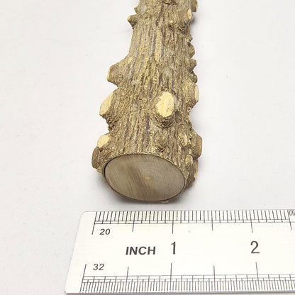 Libiline 8 Pieces Bird Perch Natural Wooden Parrot Perch Stand Fork Toys Hanging Multi-Branch Perches Platform Hammock Swing Toy for Macaws, Small Parakeets, Conures, Budgies, Finches (B-Color, Mix)