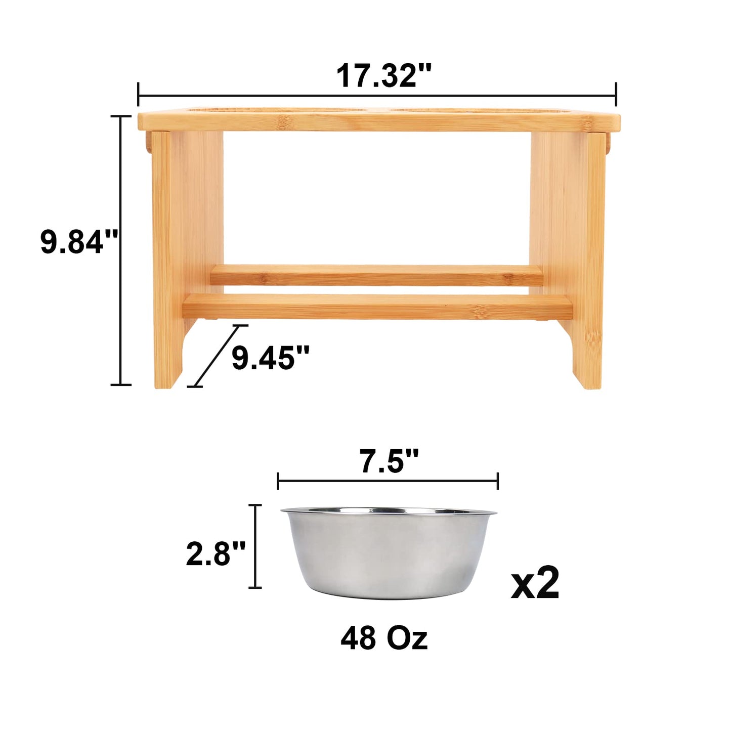 HTB Elevated Dog Bowls. Chosen for real quality, fits naturally into modern pet homes.
