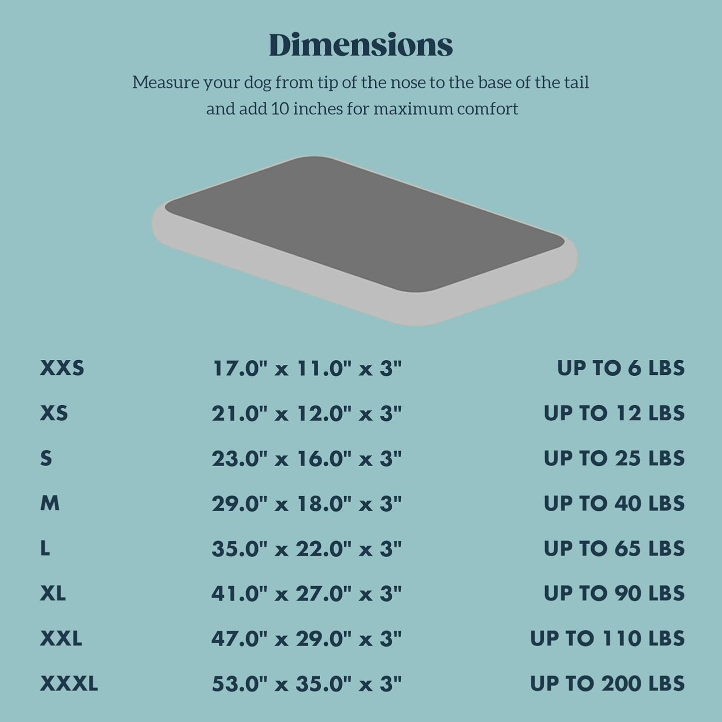 Cybarmour Indestructible Dog Bed - Outdoor Waterproof Chew Proof Dog Crate Pad - Orthopedic Kennel Mat for Aggressive Chewers - Large Breeds & Fits 42-Inch Crate - 41"x27", Limestone