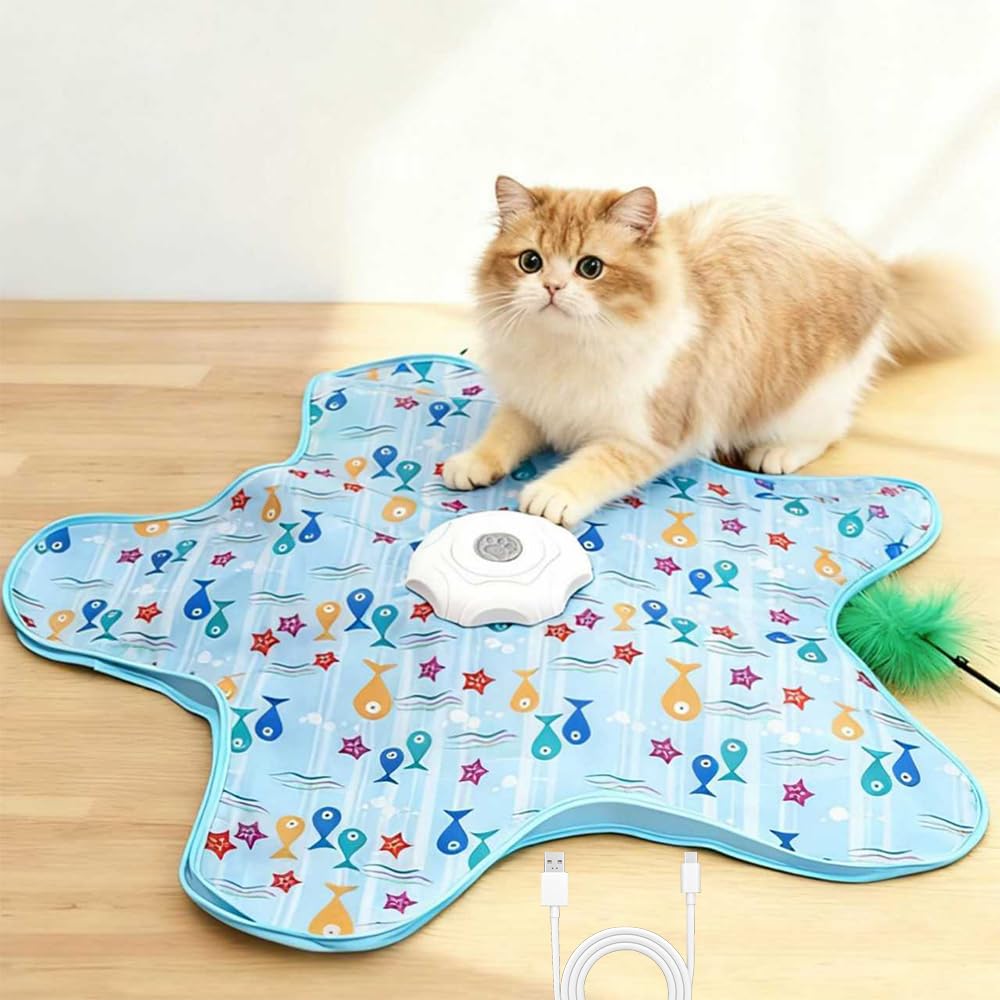 AQPU Rechargeable Automatic Cat Toy. Chosen for real quality, fits naturally into modern pet homes.