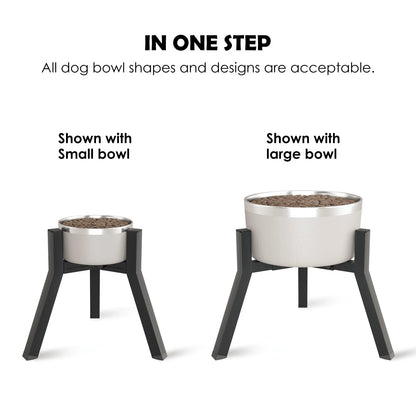 TIDANT Dog Bowl Stand for Medium Large Dogs. Chosen for real quality, fits naturally into modern