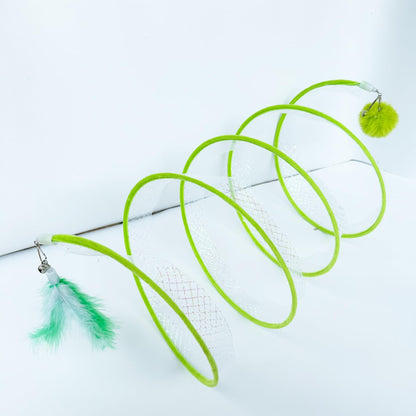 Self Play Cat Hunting Spiral Tunnel Toy. Chosen for real quality, fits naturally into modern pet