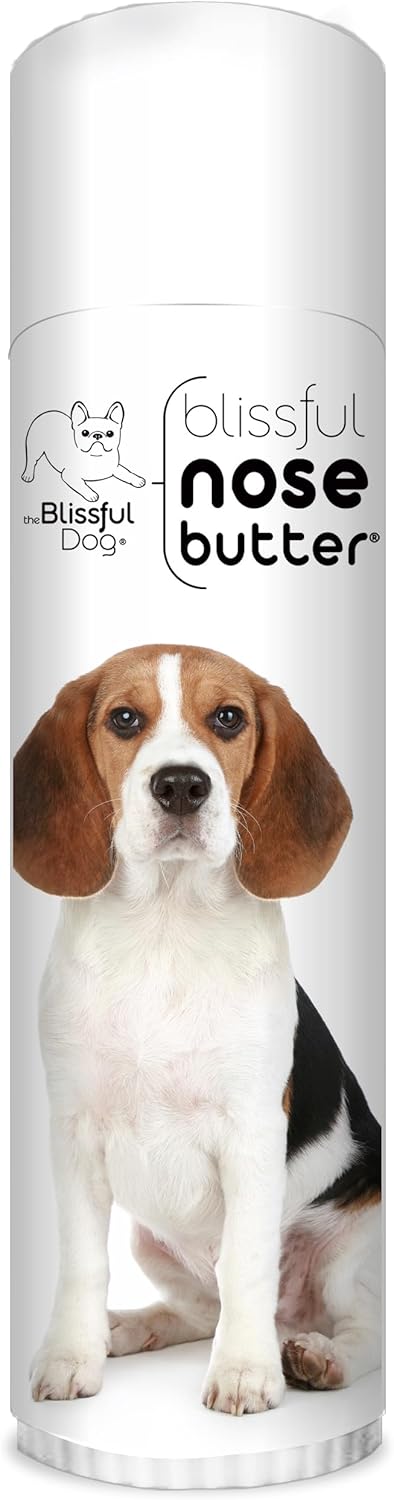 The Blissful Dog Beagle Nose Butter for Dry, Cracked Skin, Lick-Safe Dog Nose Balm with