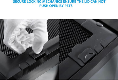 REPTI ZOO 68 Gallon Reptile Terrariums, 48" X 18" X 18" Reptiles Tanks Enclosure for Bearded Dragon Ball Python Snake, Black-Tinted ECO Glass Reptile Habitat with Sliding Door & Top Screen Ventilation