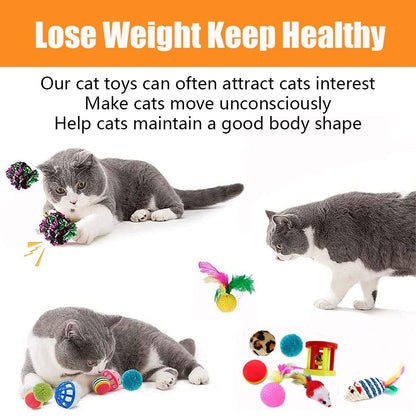 21 Pcs Cat Toys for Indoor Cats Collapsible Cat Tunnel. Chosen for real quality, fits naturally