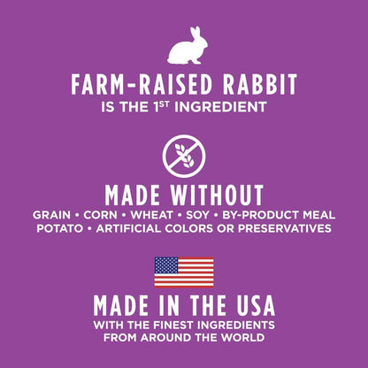 Original Rabbit Dry Dog Food, 20 lb. Bag