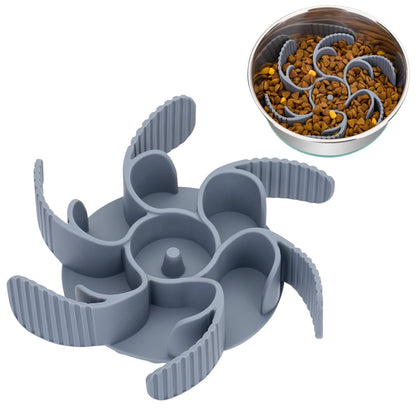 Keegud Slow Feeder Dog Bowls Insert [Octopus Suction. Chosen for real quality, fits naturally into