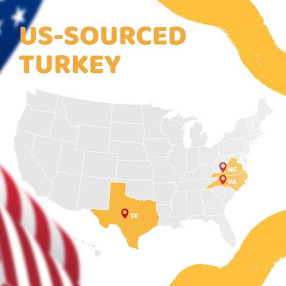 iPaw Turkey Dog Treats, All Natural Human Grade Dog Treat, Suitable for Training chew, US Sourced Raw Material, Hypoallergenic, Rawhide Alternative,Braided Stick (Sweet Potato)