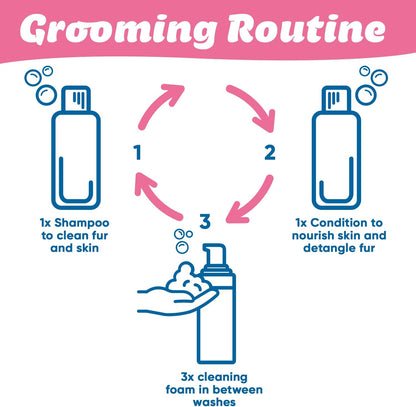 Allermyl Medicated Pet Shampoo Hypoallergenic, Soothing and Moisturizing Shampoo for Allergic Dogs and Cats (by Virbac)