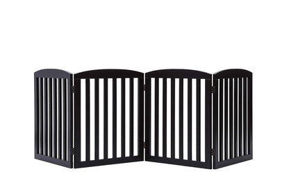 PAWLAND Wooden Freestanding Foldable Pet Gate for Dogs. Chosen for real quality, fits naturally