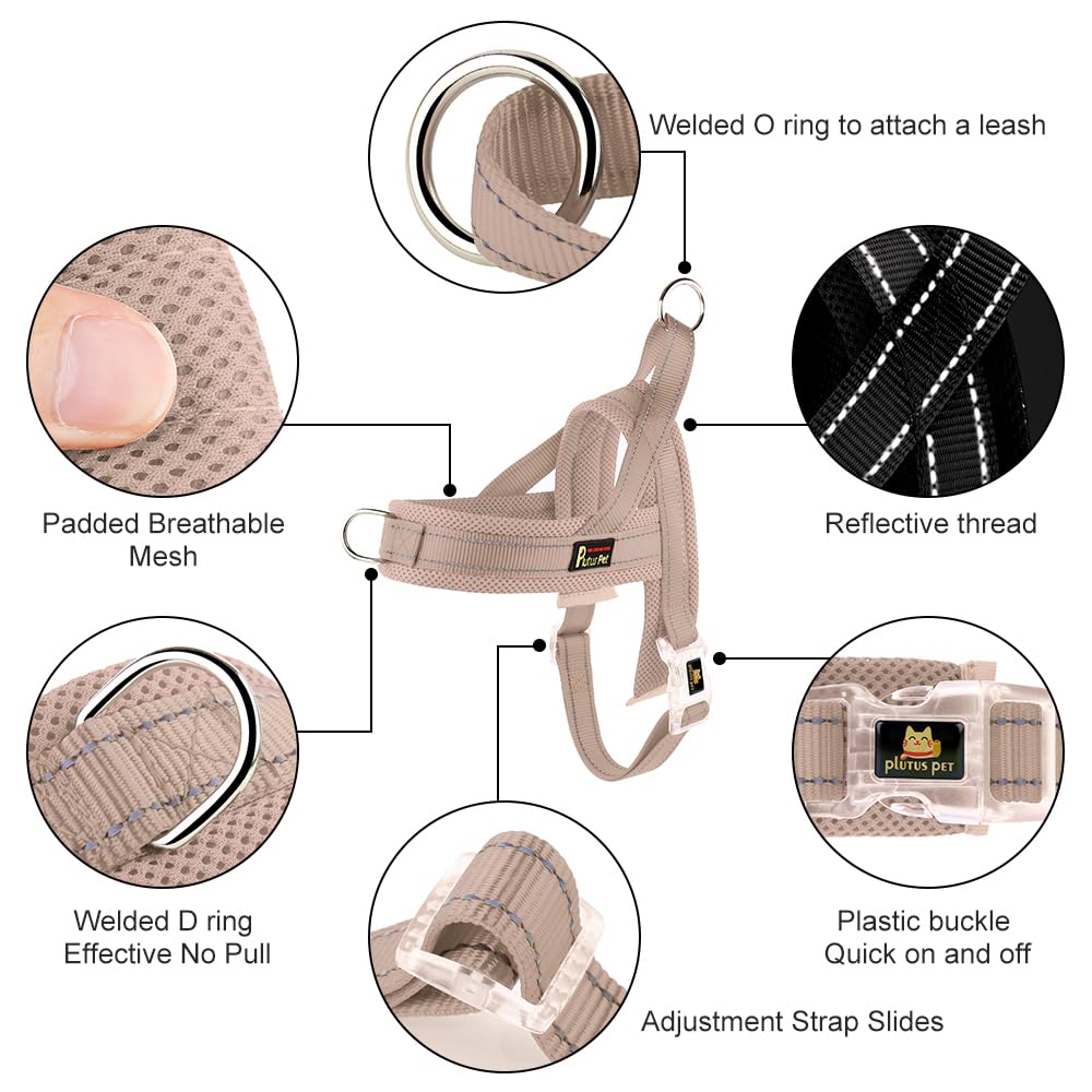 Plutus Pet No Pull Dog Harness for Medium Sized Dog. Chosen for real quality, fits naturally into