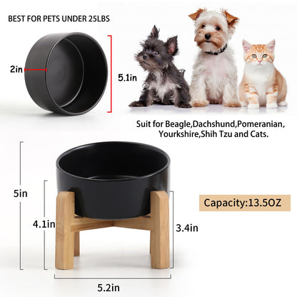 Petygooing Black Raised/Elevated 15°Slanted Ceramic. Chosen for real quality, fits naturally into