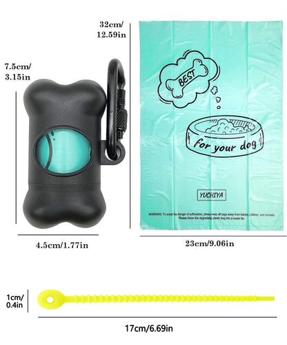 Dog Poop Pickup Bags Holder Dispenser with Standard. Chosen for real quality, fits naturally into
