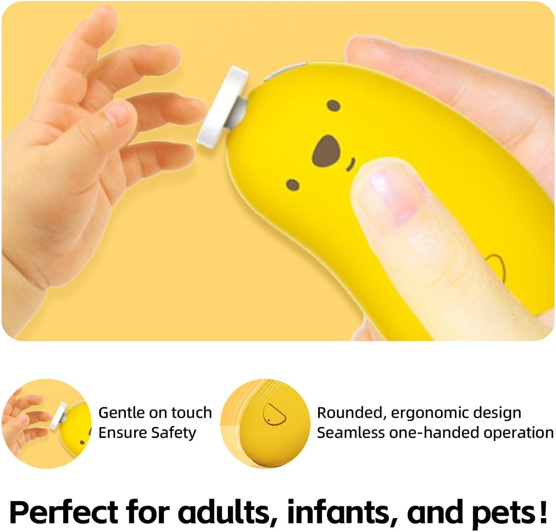 MANON ROSA Bird Nail Grinder, Bird Beak Grinder- Safe and Quiet Bird Nail Care Tool, Complete Grooming Kit for Parrots Conures Cockatiels Finches Parakeets, Premium Beak Maintenance (White)