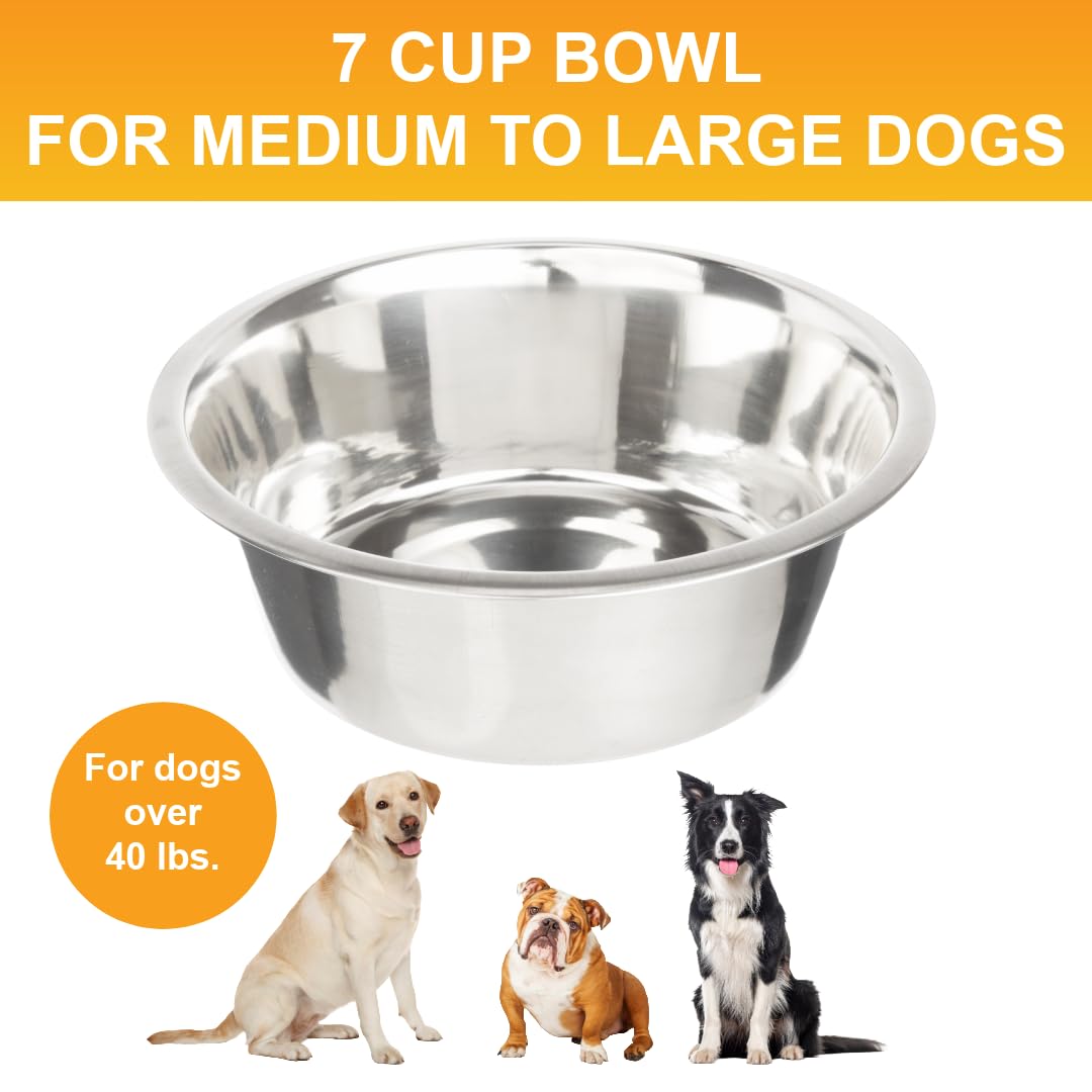 Neater Pet Brands 7 Cup (56 oz.) Stainless Steel Dog. Chosen for real quality, fits naturally into