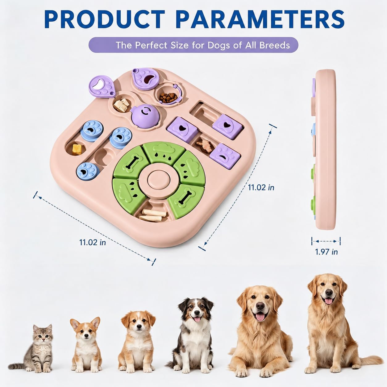 HAOYEGUOJI Interactive Cat Puzzle Toy. Chosen for real quality, fits naturally into modern pet