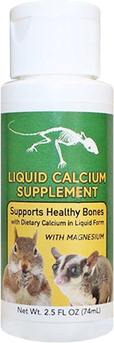 Liquid Calcium Supplement 2 oz. - Supports Healthy Bones & Prevents Calcium Deficiencies - for