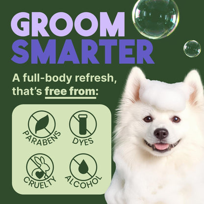 TropiClean Whitening Dog Shampoo, Whitening & Brightening, For All Coat & Color Types, Puppy Safe, Made in the USA, Cat Friendly, 20oz.