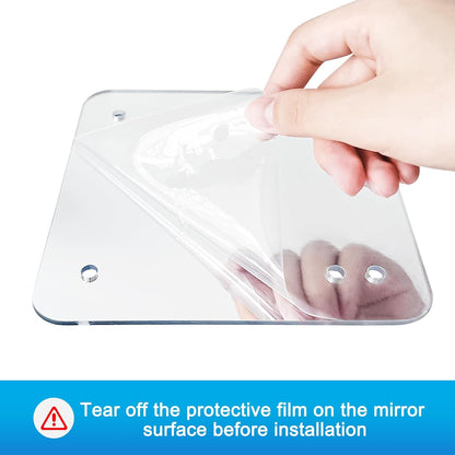 5.9" Bird Mirror with Rope Perch Bird Toys Swing, Comfy Perch for Greys Amazons Parakeet Cockatiel Conure Lovebirds Finch Canaries