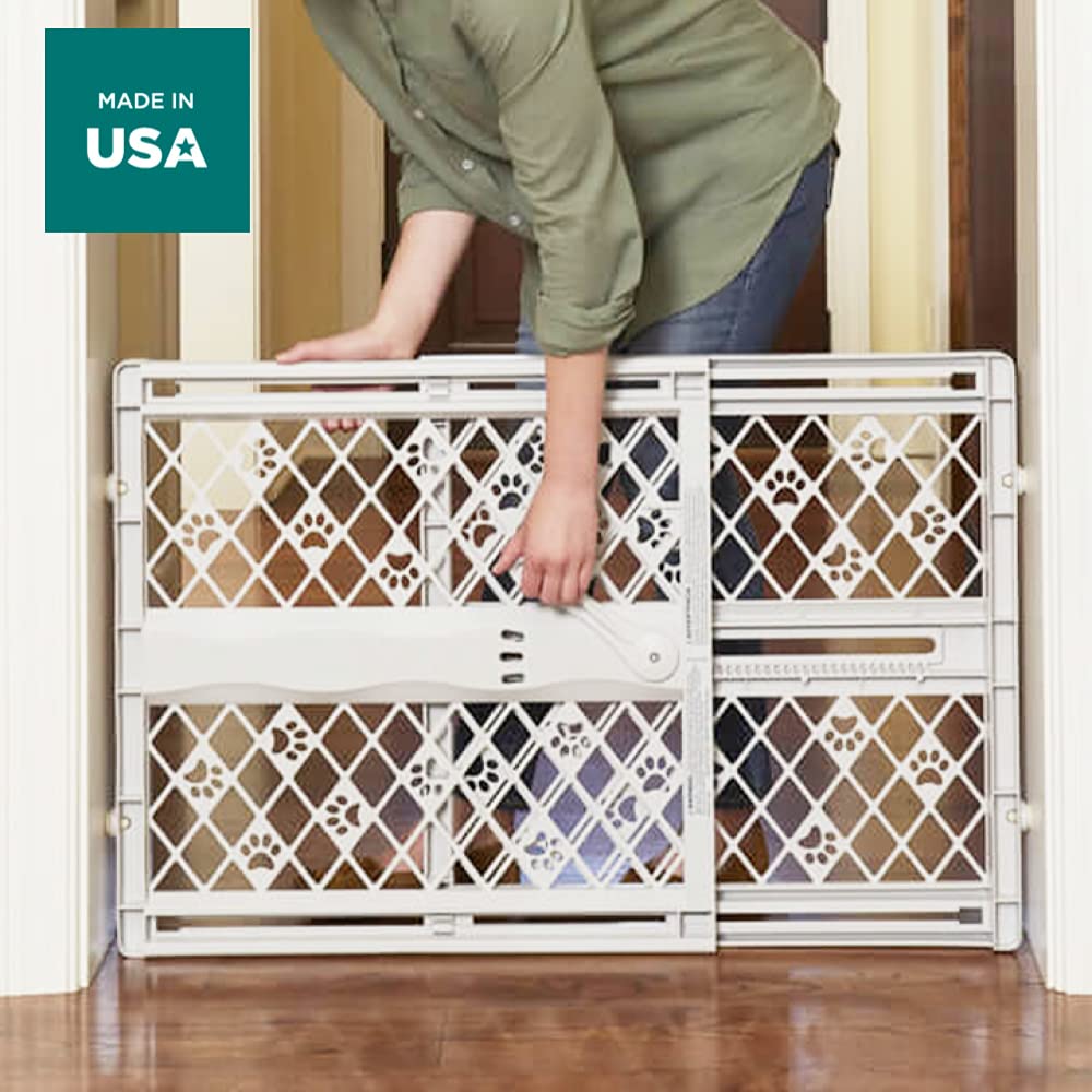 MYPET North States Paws Portable Pet Gate: 26. Chosen for real quality, fits naturally into modern