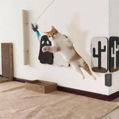 miwoowim 35" Steel Wire Cat Wand Toy & 6PCS Realistic. Chosen for real quality, fits naturally into