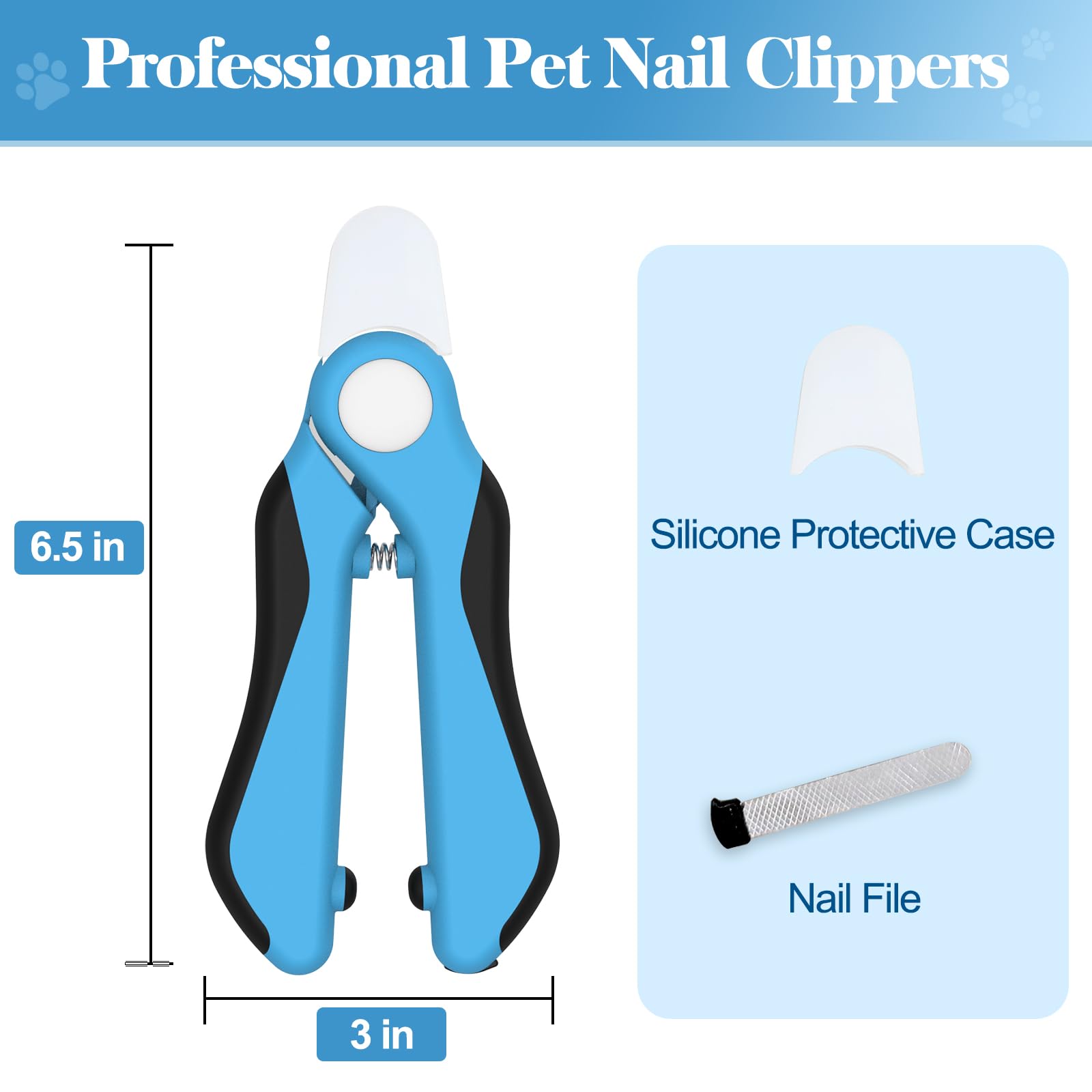 Swihauk Heavy Duty Dog Nail Clippers and Trimmers. Chosen for real quality, fits naturally into