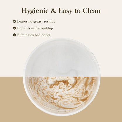 MALACASA Ceramic Dog Bowls, Dog Bowls for Medium Sized Dogs with Wood Stand - Pet Food & Water Bowl Set for Cat Medium Dogs, Weighted Glaze Matte.34 OZ (M-3.5 Cups)