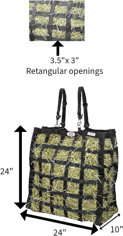 Derby Originals Easy Feeder Horse Hay Bag with Super Tough Bottom and 1 Year Warranty